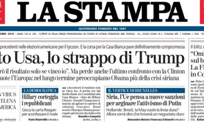 Le prime pagine dei giornali venerdì 21 ottobre 2016