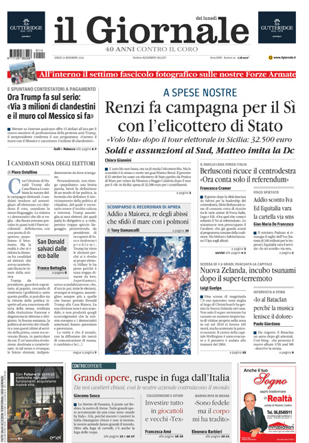 [NAZIONALE - 1] GIORN/INTERNI/PAG-PRIMA ... 14/11/16