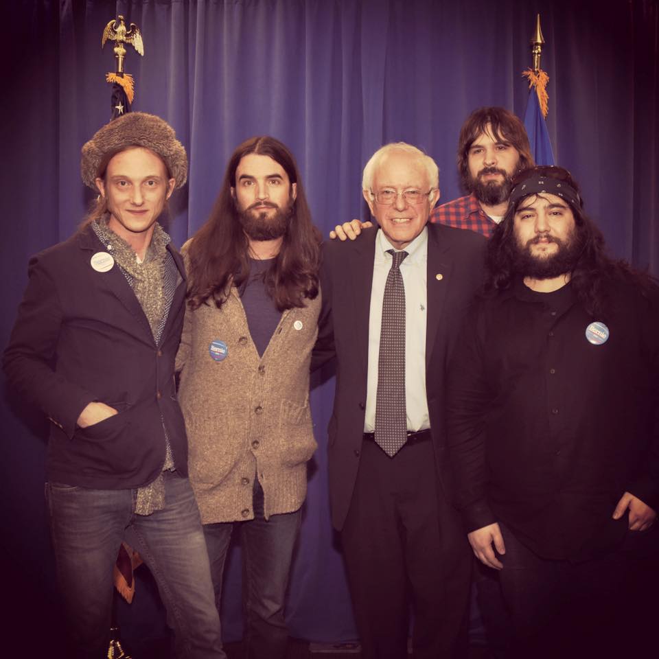 In città la band del rivale di Hillary (Bernie Sanders, non Donald Trump)