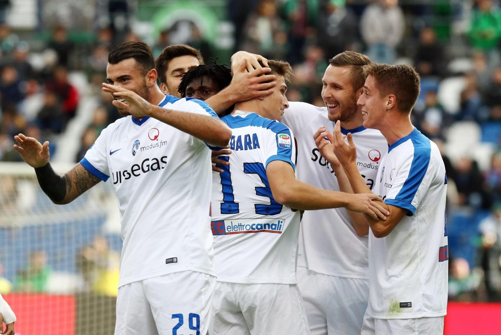 Soccer: Sassuolo vs Atalanta, Italian Serie A