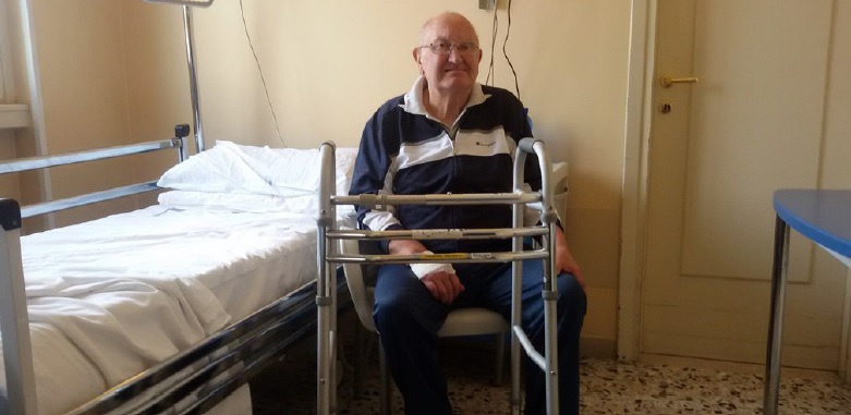 Gigi, “morto” in casa e poi salvato