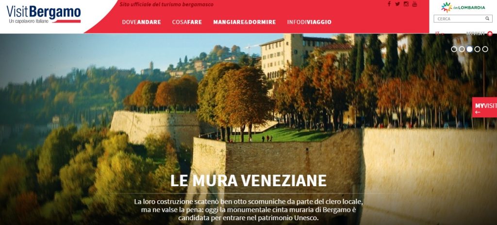Mura venete oppure Mura veneziane Per Visit Bergamo buona la seconda