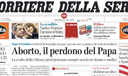 Le prime pagine dei giornali martedì 22 novembre 2016