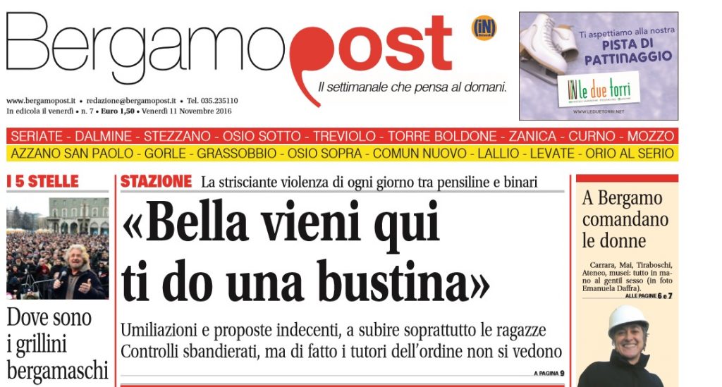 Cosa c’è nel settimo BergamoPost che dall’11 novembre è in edicola