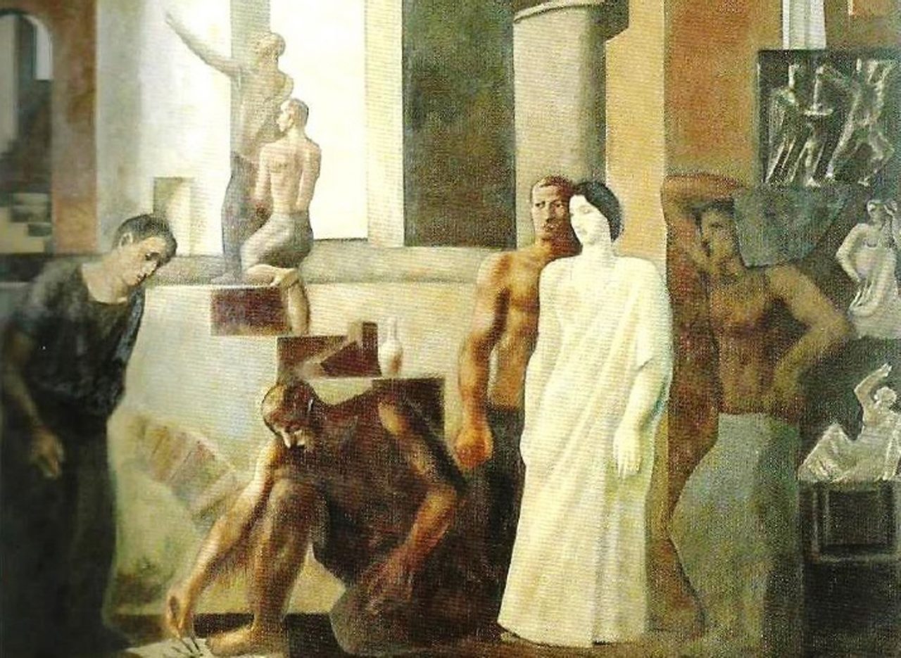 Storia dei due capolavori di Sironi che decorano le Poste di Bergamo