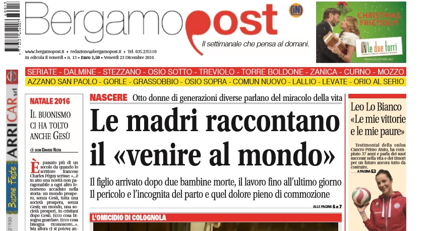 Cosa c’è nel nuovo BergamoPost che dal 23 dicembre è in edicola