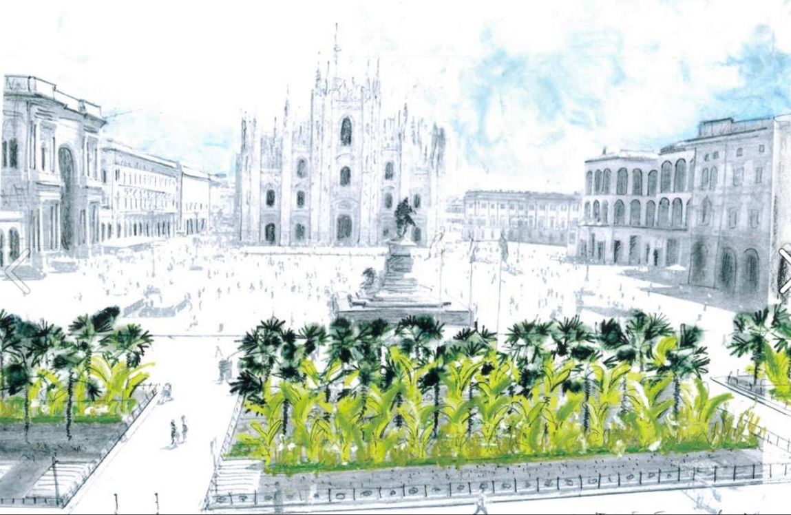 Starbucks non è ancora a Milano ma già cambia piazza Duomo