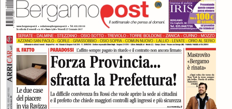 Cosa c’è nel nuovo BergamoPost che dal 27 gennaio è in edicola