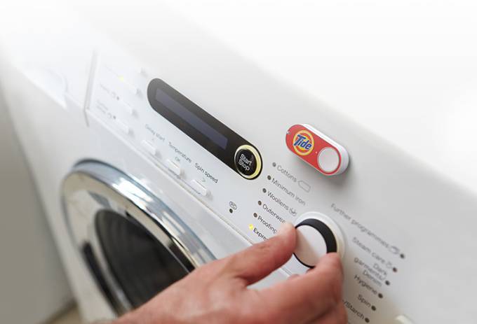 Adesso c’è Amazon Dash Button Il pulsante che fa gli ordini da solo