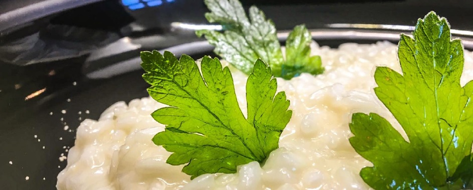 Metti un piatto da Ezio Gritti Quel risotto tra Bergamo e Bali