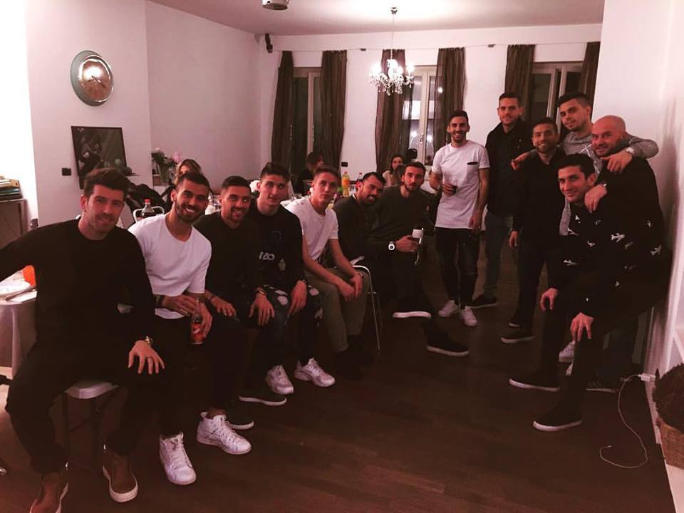 Le foto della festa del Papu Gomez tra nuovi compagni e vecchi amici