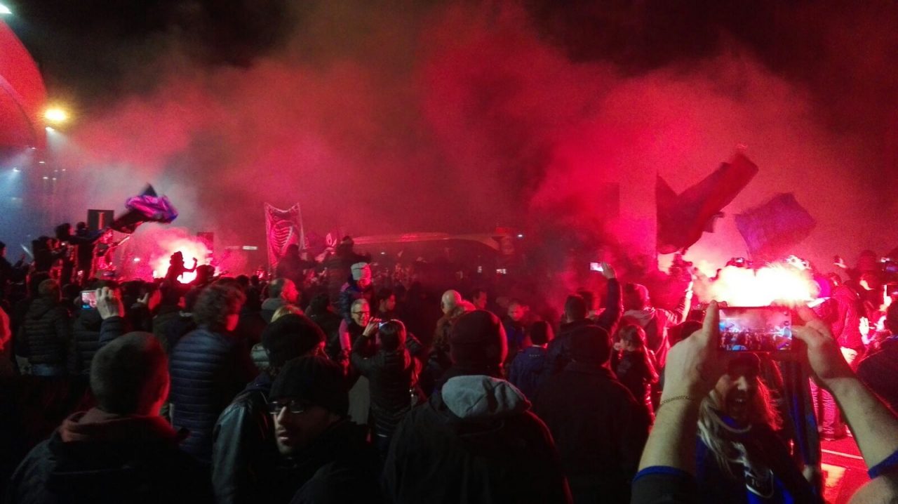 La bellissima conquista di Napoli e la Dea portata in trionfo a Orio