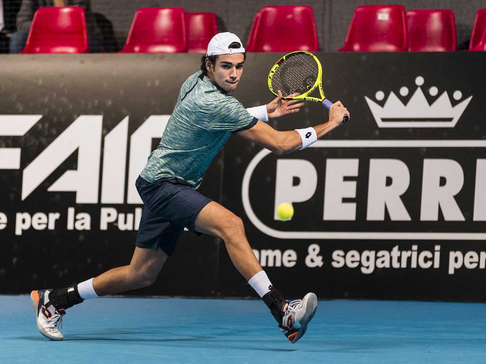 Bergamo sta scoprendo un talento Berrettini portabandiera azzurro