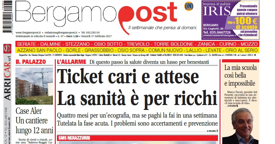Cosa c’è nel nuovo BergamoPost che dal 17 febbraio è in edicola