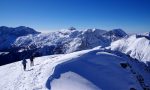 Su e giù dal monte Sasna Camminando tra neve e storia