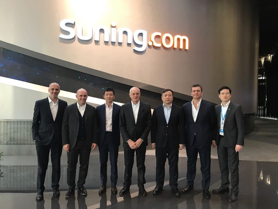 Percassi e figli ospiti di Suning Un’alleanza tra calcio e business