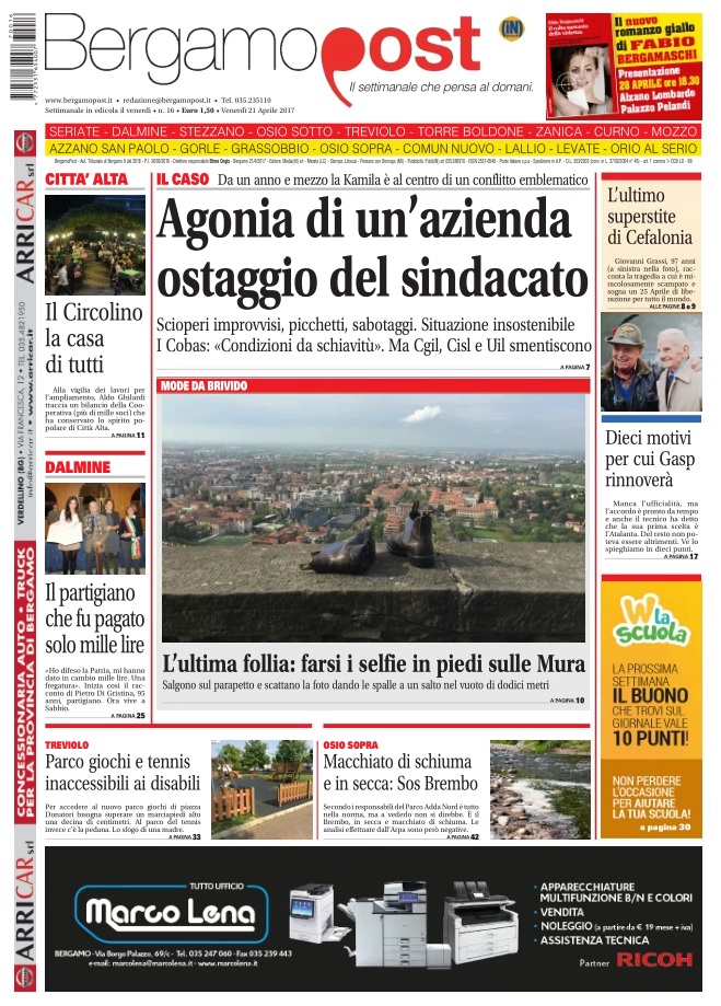 Cosa c’è nel nuovo BergamoPost che dal 21 aprile è in edicola