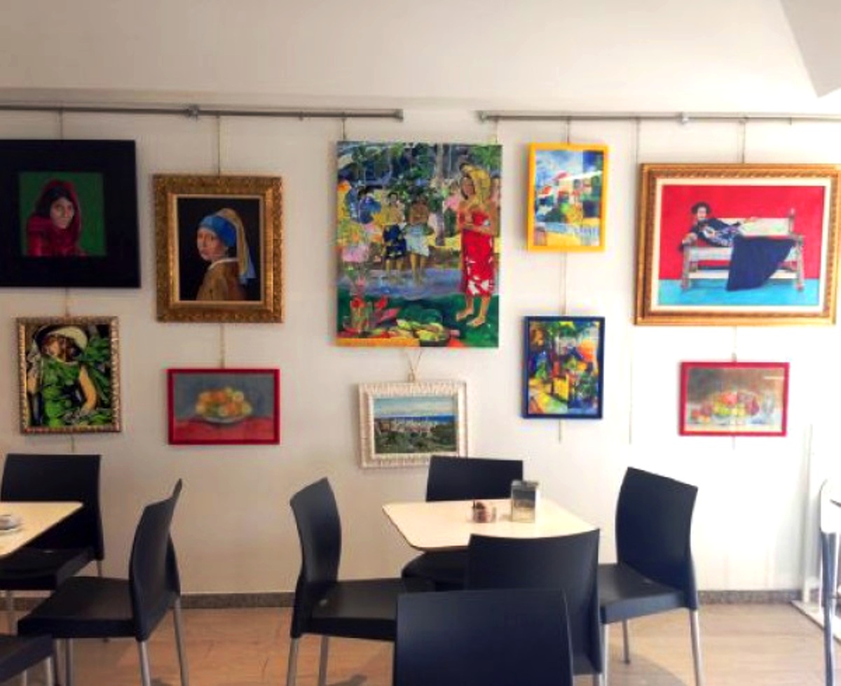 Il bar dell’oratorio di San Paolo che è la vera piazza del quartiere