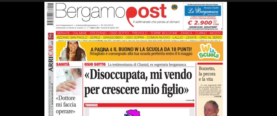 Cosa c’è nel nuovo BergamoPost che dal 28 aprile è in edicola