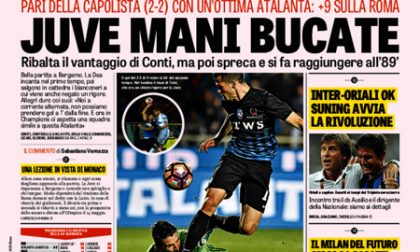 Le prime pagine dei giornali sabato 29 aprile 2017