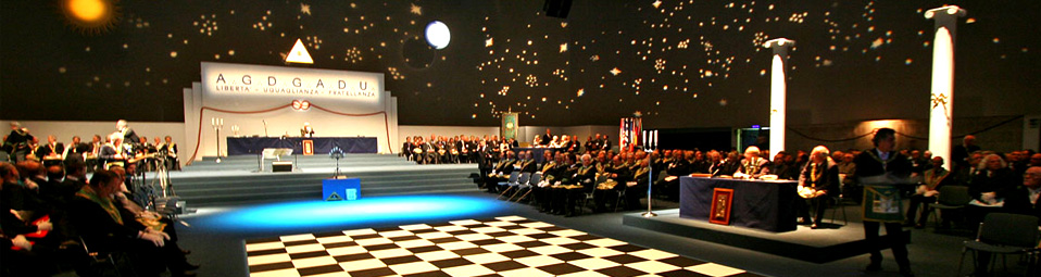Il meeting di Rimini dei massoni