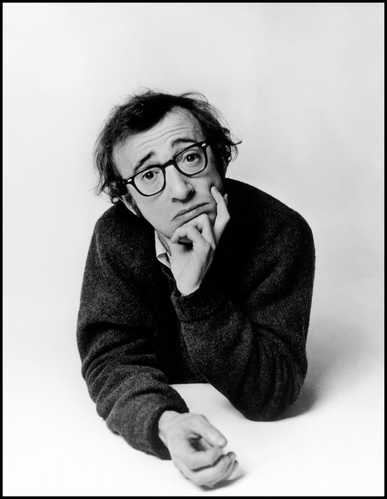 Philippe Halsman. L’attore e regista americano Woody Allen. New York, USA, 1969