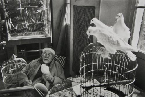 Henri Cartier – Bresson. Henri Matisse in studio, 1944