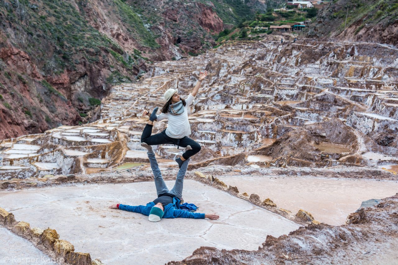 Dall’Adda (e dalle Alpi) alle Ande per diventare maestra di acroyoga