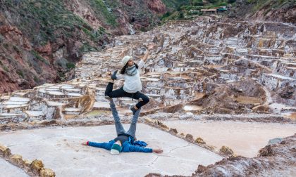 Dall’Adda (e dalle Alpi) alle Ande per diventare maestra di acroyoga