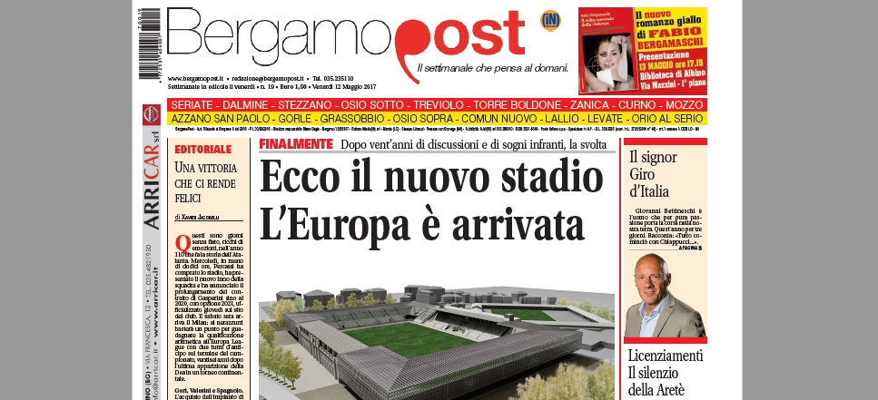 Cosa c’è nel nuovo BergamoPost che dal 12 maggio è in edicola