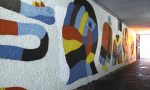 Murales d'artista per via Codussi Di Geometric Bang (e dei rifugiati)