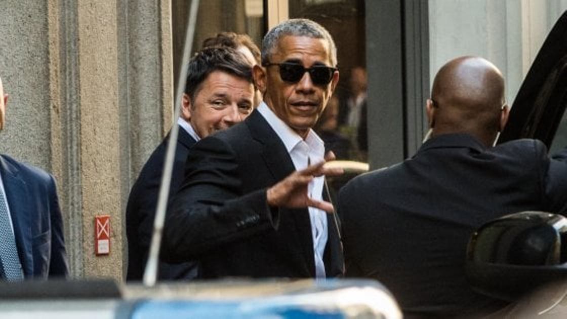 Quella buona forchetta di Obama alla sua prima visita milanese