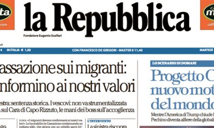 Le prime pagine dei giornali martedì 16 maggio 2017