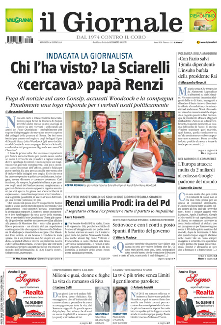 [NAZIONALE - 1] GIORN/INTERNI/PAG-PRIMA ... 28/06/17