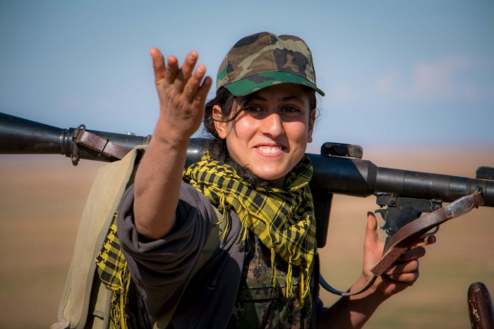 Il battaglione di combattenti yazide Le donne che fan la guerra all’Isis