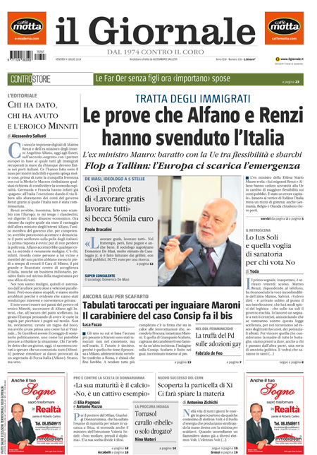 [NAZIONALE - 1] GIORN/INTERNI/PAG-PRIMA ... 07/07/17