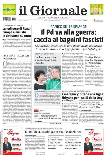 [NAZIONALE - 1] GIORN/INTERNI/PAG-PRIMA ... 11/07/17