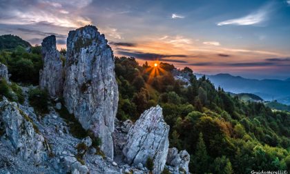 Sulle ali dell'alba (Cornagera, Aviatico) - Guido Merelli