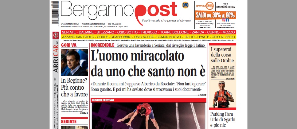 Cosa c’è nel nuovo BergamoPost che dal 28 luglio è in edicola
