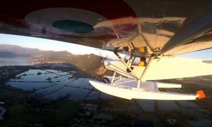 Si vola gratis sopra il lago d'Iseo Un quarto d'ora indimenticabile