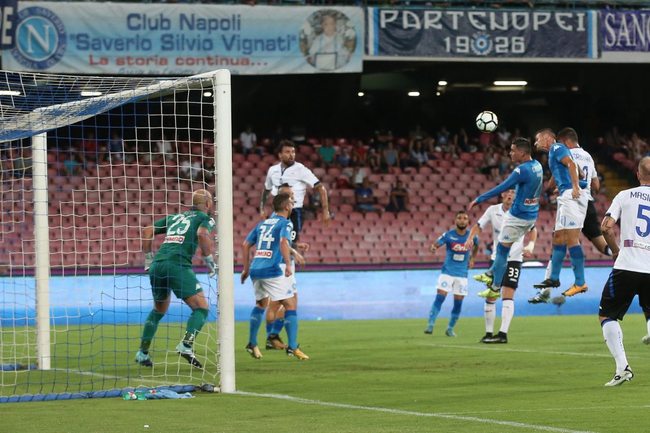 Dea a testa alta, ma il Napoli è troppo forte (3-1)