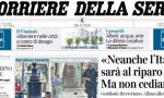 Le prime pagine dei giornali lunedì 21 agosto 2017