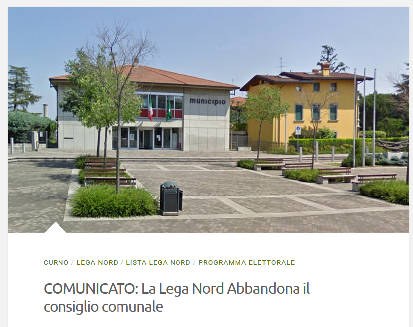 Il blogger che fa le pulci a Curno «Anche qui c’è il degrado politico»