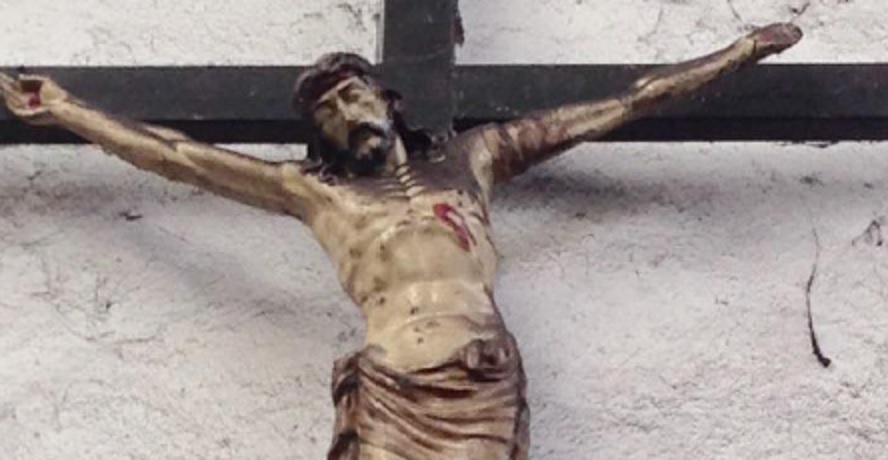 La storia del Cristo del Quater che veglia sugli operai alla Dalmine