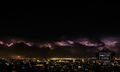 Temporale sulla città - Mario Rota