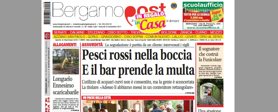 Cosa c’è nel nuovo BergamoPost che dal 22 settembre è in edicola