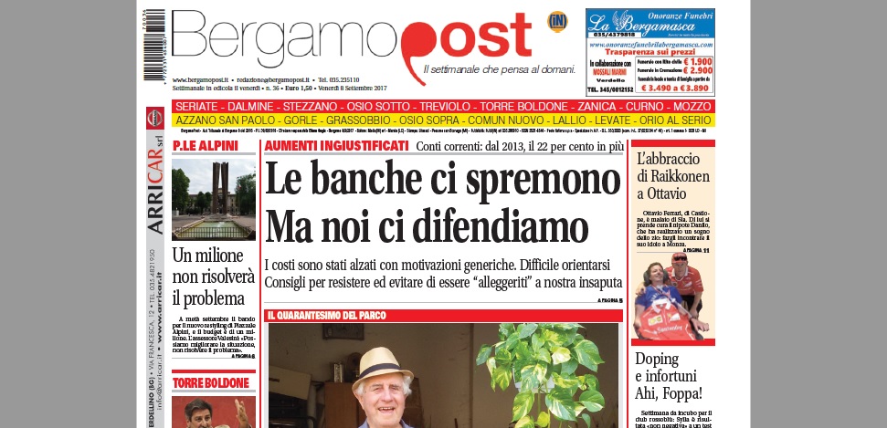 Cosa c’è nel nuovo BergamoPost che dall’8 settembre è in edicola