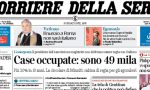 Le prime pagine dei giornali sabato 2 settembre 2017