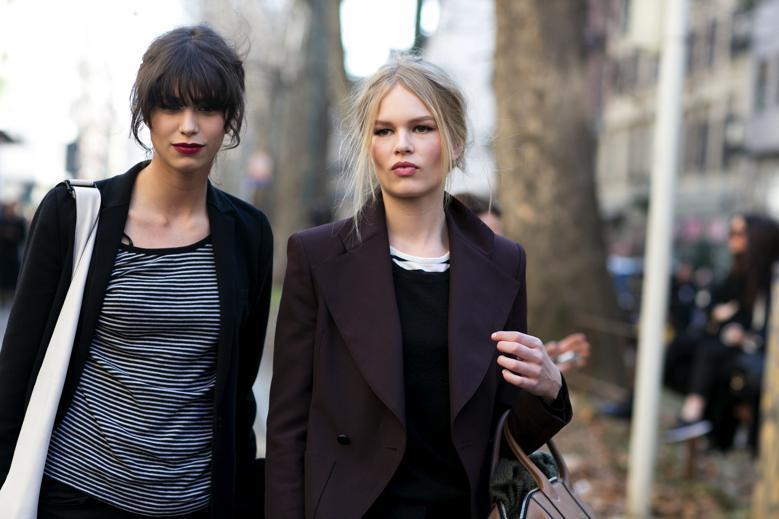 Milano, sono arrivate le modelle con quella loro aria un po’ aliena