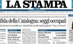 Le prime pagine dei giornali sabato 30 settembre 2017